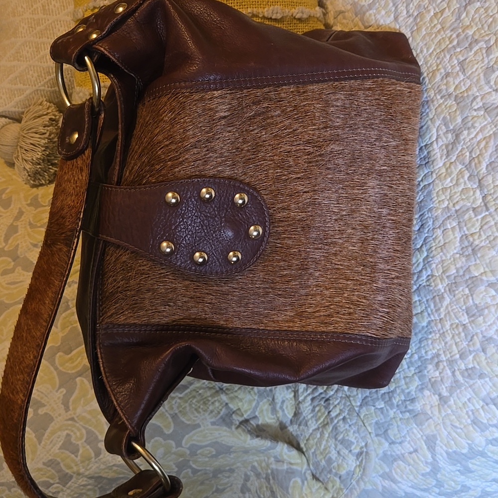 Maurizio Tatiuti Brown Leather Women's Bag